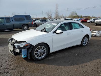 Salvage cars for sale from Copart Montreal Est, QC: 2020 Mercedes-Benz A 220 4matic