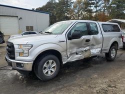 Salvage cars for sale at Austell, GA auction: 2016 Ford F150 Super Cab