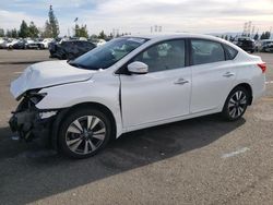 Salvage cars for sale from Copart Rancho Cucamonga, CA: 2017 Nissan Sentra S