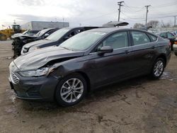 Ford Fusion salvage cars for sale: 2019 Ford Fusion SE