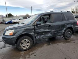 Honda Pilot EX salvage cars for sale: 2003 Honda Pilot EX