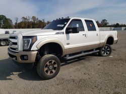 Salvage cars for sale from Copart Lumberton, NC: 2011 Ford F250 Super Duty