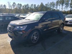 Ford Explorer salvage cars for sale: 2019 Ford Explorer Sport