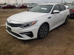 Salvage cars for sale at Elgin, IL auction: 2019 KIA Optima LX