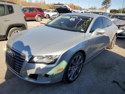 Salvage cars for sale at Bridgeton, MO auction: 2012 Audi A7 Prestige