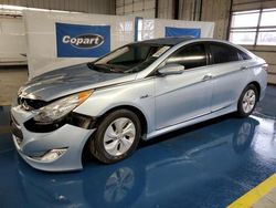 Salvage cars for sale from Copart Fort Wayne, IN: 2014 Hyundai Sonata Hybrid