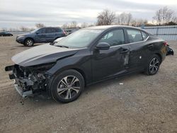 Salvage cars for sale from Copart London, ON: 2022 Nissan Sentra SV