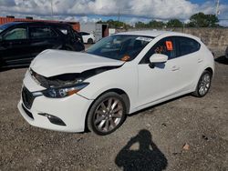 Salvage cars for sale from Copart Homestead, FL: 2017 Mazda 3 Touring