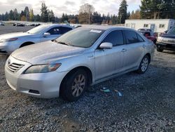 Salvage cars for sale at Graham, WA auction: 2007 Toyota Camry Hybrid