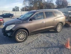 Salvage cars for sale at Gastonia, NC auction: 2010 Buick Enclave CXL