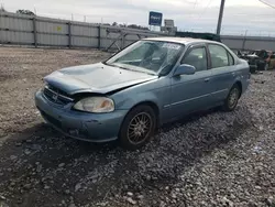 Honda salvage cars for sale: 2000 Honda Civic EX