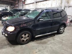 Mercedes-Benz M-Class salvage cars for sale: 2004 Mercedes-Benz ML 350