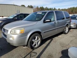 Salvage cars for sale from Copart Exeter, RI: 2008 Chevrolet Uplander LS