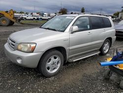 Salvage cars for sale at Eugene, OR auction: 2004 Toyota Highlander