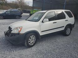 Salvage cars for sale from Copart Cartersville, GA: 2006 Honda CR-V EX