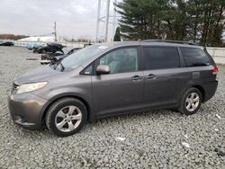 Salvage cars for sale from Copart Windsor, NJ: 2013 Toyota Sienna LE