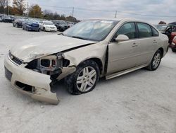 Chevrolet Impala lt Vehiculos salvage en venta: 2011 Chevrolet Impala LT