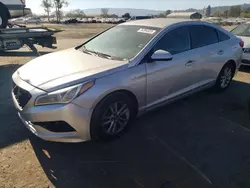 Salvage cars for sale at San Martin, CA auction: 2016 Hyundai Sonata SE