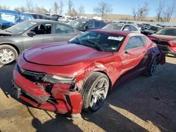 Chevrolet Camaro salvage cars for sale: 2018 Chevrolet Camaro LT