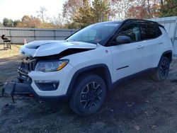 Salvage cars for sale from Copart Lyman, ME: 2020 Jeep Compass Trailhawk