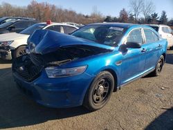 Salvage cars for sale from Copart New Britain, CT: 2015 Ford Taurus Police Interceptor
