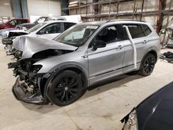 Salvage cars for sale at Eldridge, IA auction: 2021 Volkswagen Tiguan SE