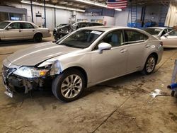 Salvage cars for sale at Wheeling, IL auction: 2013 Lexus ES 300H