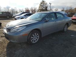 Salvage cars for sale from Copart Baltimore, MD: 2004 Lexus ES 330