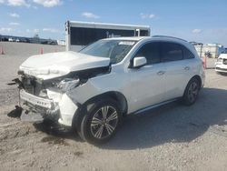 Salvage cars for sale at Earlington, KY auction: 2018 Acura MDX