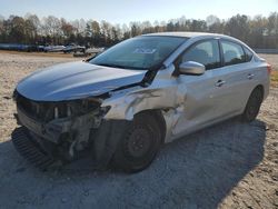Salvage cars for sale from Copart Charles City, VA: 2016 Nissan Sentra S