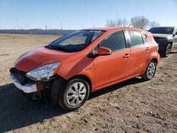 Salvage cars for sale from Copart Greenwood, NE: 2012 Toyota Prius C
