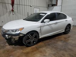 Salvage cars for sale at Florence, MS auction: 2016 Honda Accord Sport