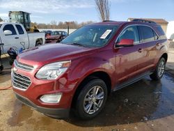 Chevrolet Equinox lt salvage cars for sale: 2017 Chevrolet Equinox LT