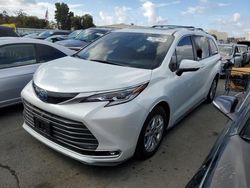 Salvage cars for sale from Copart Martinez, CA: 2023 Toyota Sienna Limited