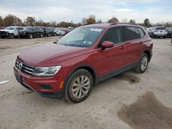 Volkswagen salvage cars for sale: 2018 Volkswagen Tiguan S