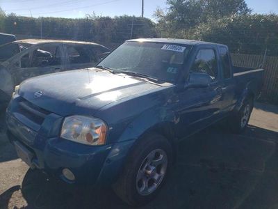 Salvage cars for sale from Copart San Martin, CA: 2001 Nissan Frontier King Cab SC