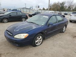 Salvage cars for sale from Copart Oklahoma City, OK: 2002 Ford Taurus SES