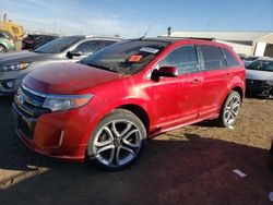 Salvage cars for sale at Brighton, CO auction: 2011 Ford Edge Sport