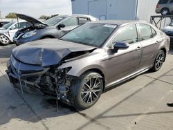 Salvage cars for sale at Sacramento, CA auction: 2021 Toyota Camry SE