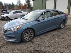 Salvage cars for sale from Copart Graham, WA: 2015 Hyundai Sonata Sport