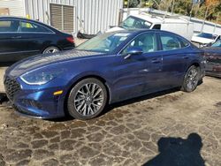 Salvage cars for sale at Austell, GA auction: 2022 Hyundai Sonata Limited