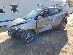 Salvage cars for sale from Copart Lyman, ME: 2015 Hyundai Tucson Limited