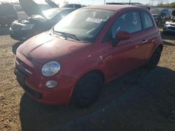 Salvage cars for sale at Elgin, IL auction: 2012 Fiat 500 POP