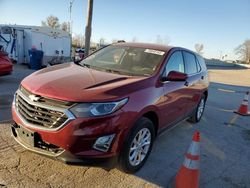 Salvage cars for sale at Dyer, IN auction: 2019 Chevrolet Equinox LT