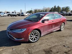 Carros dañados por inundaciones a la venta en subasta: 2016 Chrysler 200 C