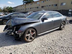 Salvage cars for sale from Copart Opa Locka, FL: 2021 Audi S4 Premium Plus