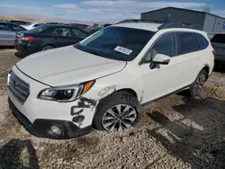 Salvage cars for sale at Magna, UT auction: 2015 Subaru Outback 2.5I Limited