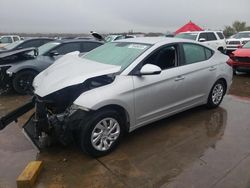 Salvage cars for sale at Grand Prairie, TX auction: 2019 Hyundai Elantra SE