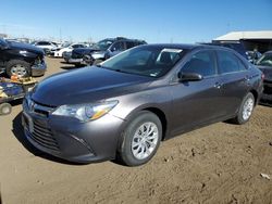Carros salvage a la venta en subasta: 2017 Toyota Camry LE