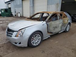 Salvage cars for sale from Copart Davison, MI: 2010 Cadillac CTS Luxury Collection